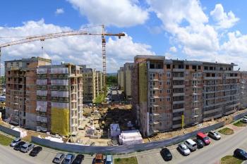 Zaawansowanie prac na budynku D6/D7 - Osiedle Zawiszy